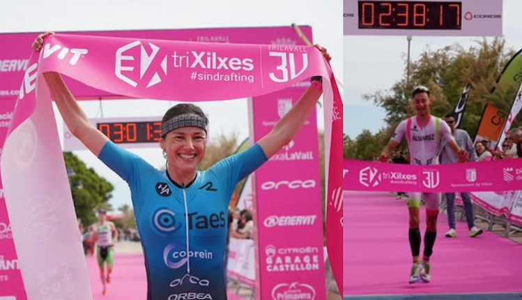 Xandre Alvarez y Helene Alberdi vencen el TriXilxes