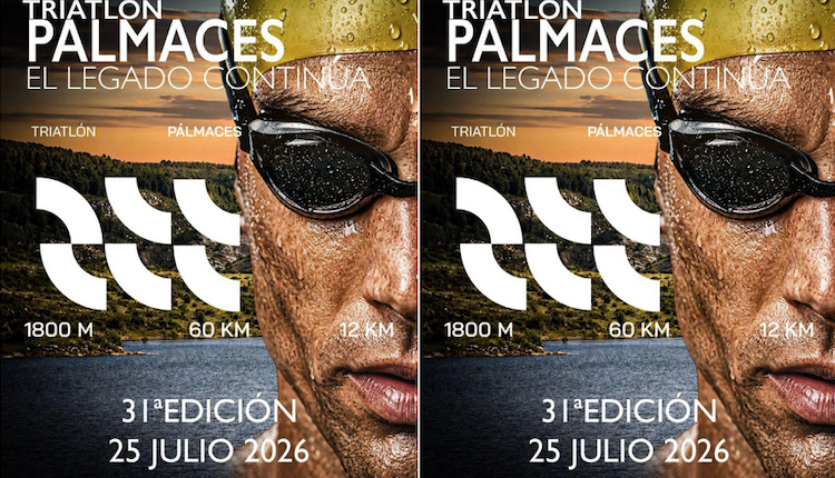 El Triatlon de Pálmaces se disputará el 25 de julio