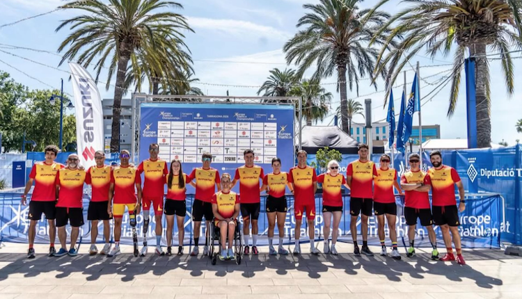 Susana Rodríguez y Eva Moral  campeonas de Europa de Paratriatlon