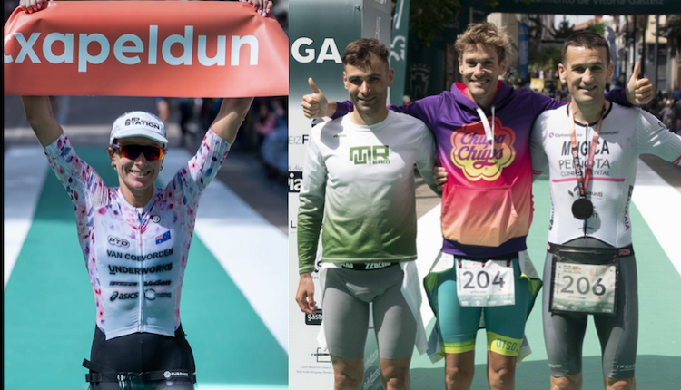Thomas Steger y Natalie Van Coevorden vencen el Vi Half Gasteiz