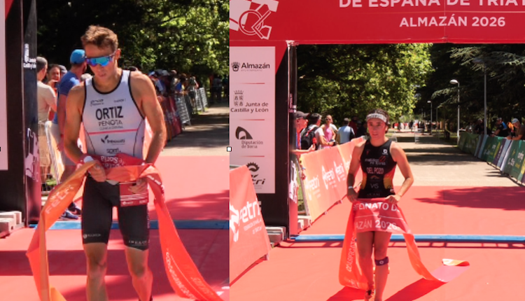 Sergio Ortiz y Paula del Pozo se llevan el calsificatorio de Almazán