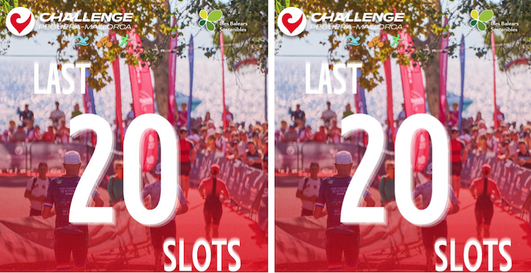 Ultimos 20 dorsales al Challenge Peguera-Mallorca