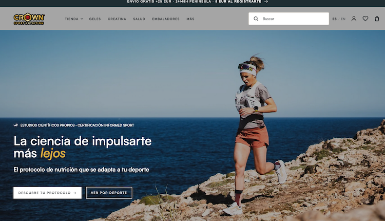 Nueva plataforma digital de Crown Sport