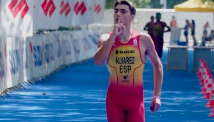 Jonay Alvarez campeón de Europa de Acuatlon