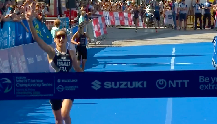 Leonie Periault vencen la Serie Mundial de Hamburgo
