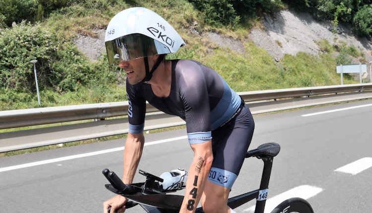 Tomas Steger y Alanis Siffert vencen el Triathlon de Alpe d´Huez