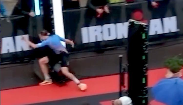 Liis Kapten, brutal entrada a meta en modo JB sin asistencia en IRONMAN 70.3 Taillin