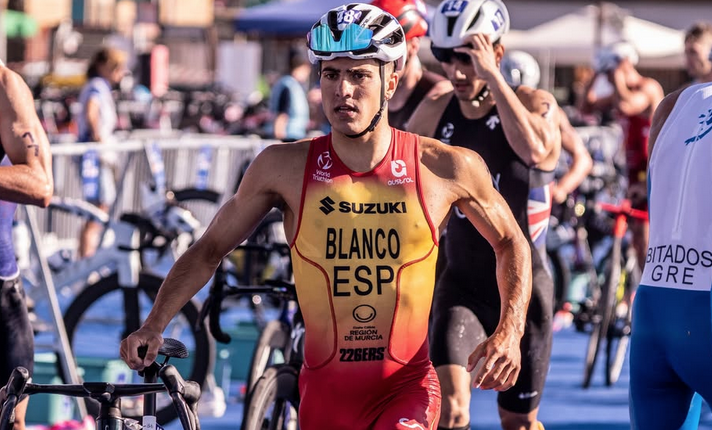 Edu Blanco bronce en los Juegos del Mediterraneo