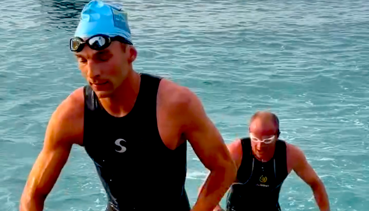 Lasse Nygaard primer aviso en Niza con la Swim de la Baie des Anges