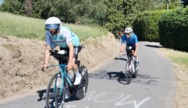 Antonio Benito y Guillem Montiel en la T100 French Riviere
