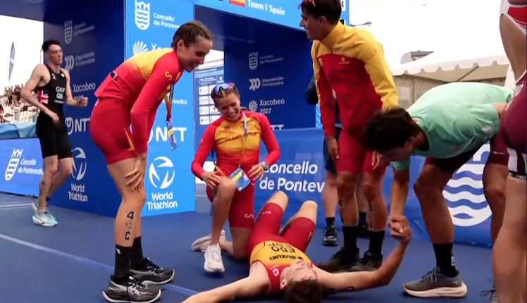 España bronce en el Mundial de Relevo Mixto Junior-Sub23