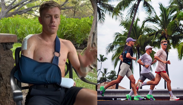 Casper Stornes fuera del Mundial de IRONMAN tras una caída en bici