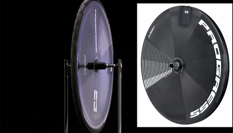 La rueda lenticular A-990 de Progress reduce el peso a 955 g