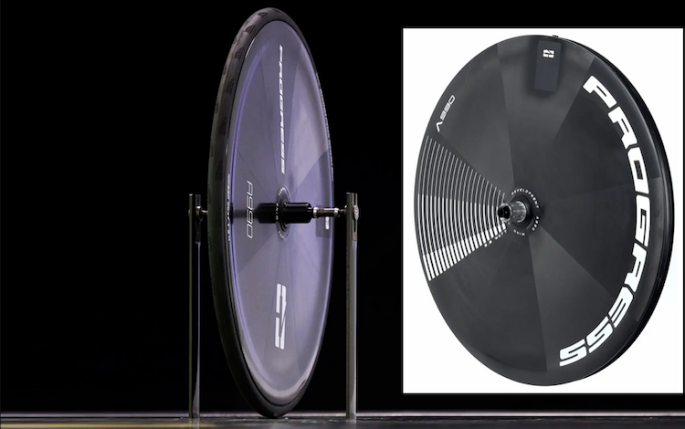 La rueda lenticular A-990 de Progress reduce su peso a 955 g