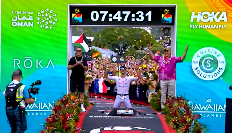 Vincent Luis campeón del Mundo de IRONMAN en Kona